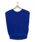 23区（ニジュウサンク）の古着「ノースリーブニット」｜ブルー