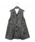 willfully（ウィルフリー）の古着「ペプラムベスト」｜グレー