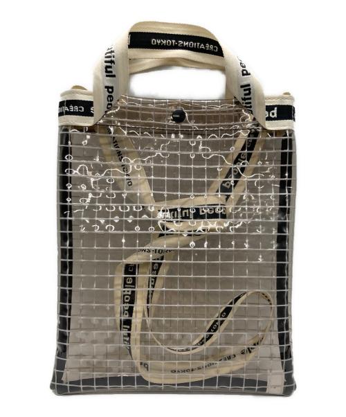 beautiful people（ビューティフルピープル）beautiful people (ビューティフルピープル) STUDIOUS (ステュディオス) 別注 2WAY サコッシュ ベージュの古着・服飾アイテム