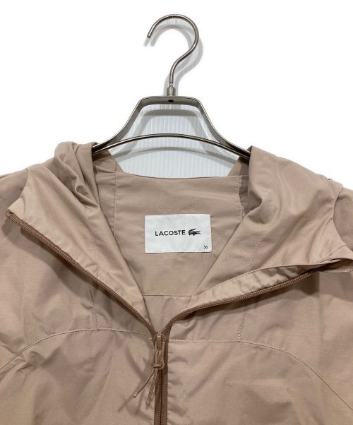 LACOSTE（ラコステ）LACOSTE (ラコステ) フーデッドジャケット ピンク サイズ:36の古着・服飾アイテム