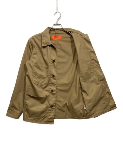 UNIVERSAL OVERALL（ユニバーサルオーバーオール）UNIVERSAL OVERALL (ユニバーサルオーバーオール) カバーオール ベージュ サイズ:Lの古着・服飾アイテム