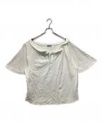 JOURNAL STANDARD relumeジャーナルスタンダード レリューム）の古着「フリルリボンTシャツ」｜ホワイト