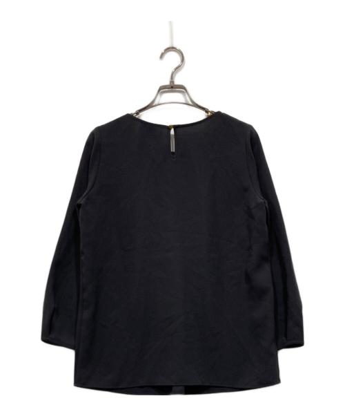 UNITED ARROWS（ユナイテッドアローズ）UNITED ARROWS (ユナイテッドアローズ) タックブラウス グレー サイズ:-の古着・服飾アイテム