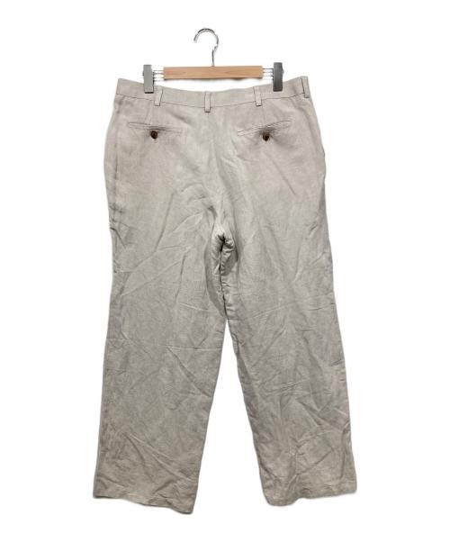 cubavera（キューバベラ）cubavera (キューバベラ) リネンタックスラックス グレー サイズ:W36の古着・服飾アイテム