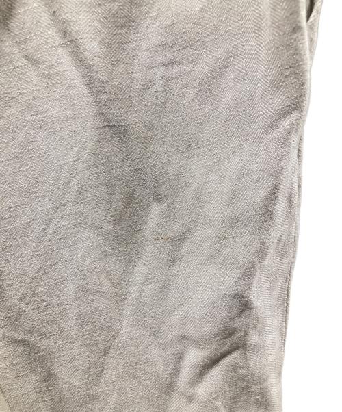 cubavera（キューバベラ）cubavera (キューバベラ) リネンタックスラックス グレー サイズ:W36の古着・服飾アイテム