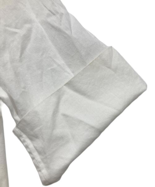 MARGARET HOWELL（マーガレットハウエル）MARGARET HOWELL (マーガレットハウエル) 半袖ボックスシャツ ホワイト サイズ:1の古着・服飾アイテム