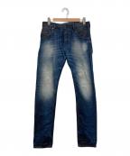 DIESELディーゼル）の古着「デニムパンツ」｜インディゴ