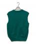 CHEMISE LACOSTE (シュミーズ ラコステ) コットンニットベスト グリーン サイズ:不明：3000円