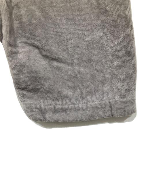COMME des GARCONS HOMME PLUS（コムデギャルソンオムプリュス）COMME des GARCONS HOMME PLUS (コムデギャルソンオムプリュス) パイルサルエルパンツ グレー サイズ:XSの古着・服飾アイテム