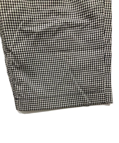 COMME des GARCONS HOMME PLUS（コムデギャルソンオムプリュス）COMME des GARCONS HOMME PLUS (コムデギャルソンオムプリュス) チェッククロップドパンツ ブラック×ホワイト サイズ:Sの古着・服飾アイテム