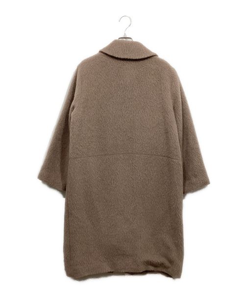 Spick and Span（スピック＆スパン）Spick and Span (スピックアンドスパン) Wアルパカシャギーコート ベージュ サイズ:36の古着・服飾アイテム