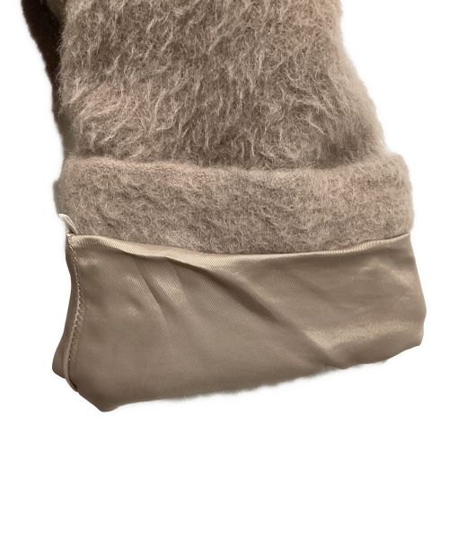 Spick and Span（スピック＆スパン）Spick and Span (スピックアンドスパン) Wアルパカシャギーコート ベージュ サイズ:36の古着・服飾アイテム