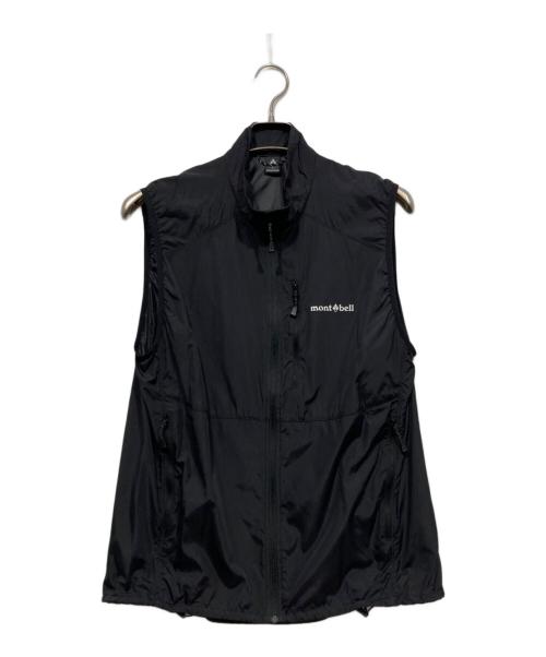 mont-bell（モンベル）mont-bell (モンベル) ウインドブラスト ベスト ブラック サイズ:Lの古着・服飾アイテム