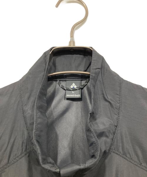 mont-bell（モンベル）mont-bell (モンベル) ウインドブラスト ベスト ブラック サイズ:Lの古着・服飾アイテム