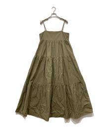 oll（オール）の古着「MINUET DRESS　ティアード」｜オリーブ
