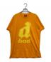 DIESEL（ディーゼル）の古着「プリントTシャツ」｜オレンジ