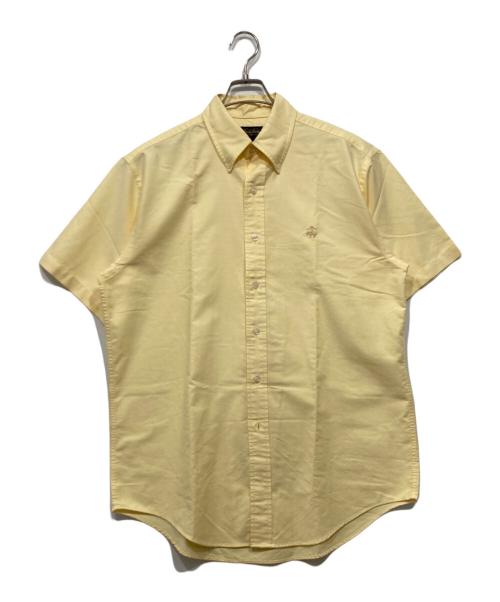 BROOKS BROTHERS（ブルックスブラザーズ）BROOKS BROTHERS (ブルックスブラザーズ) 半袖シャツ イエロー サイズ:Ｍの古着・服飾アイテム