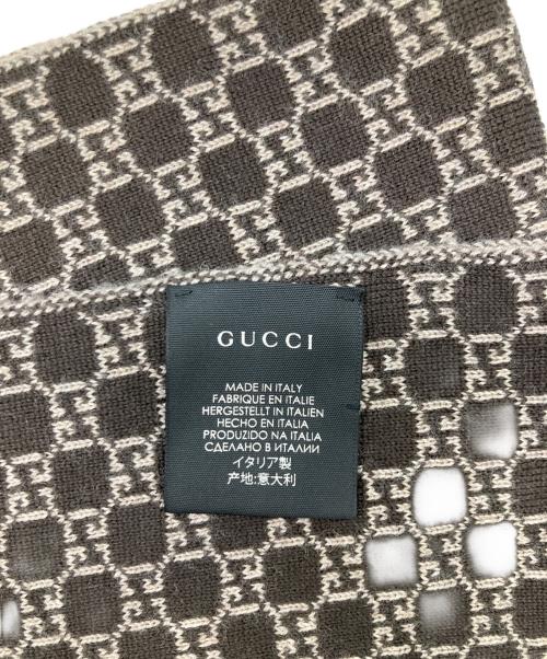GUCCI（グッチ）GUCCI (グッチ) GGウェブラインストール ブラウンの古着・服飾アイテム