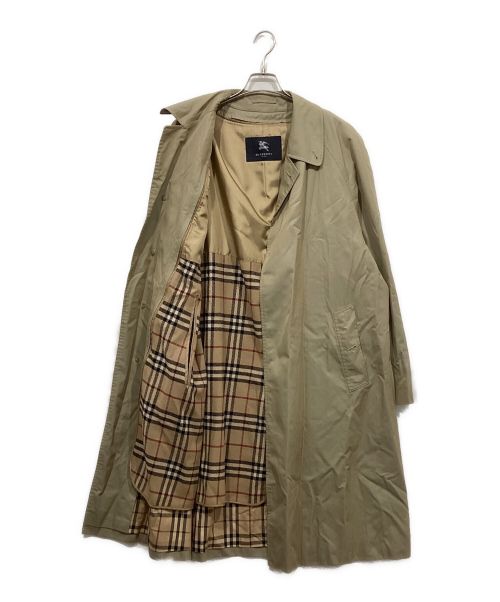 BURBERRY LONDON（バーバリーロンドン）BURBERRY LONDON (バーバリーロンドン) ノヴァチェックライナー付ステンカラーコート ベージュ サイズ:96-180-7の古着・服飾アイテム