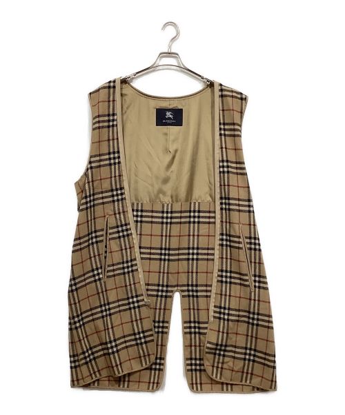 BURBERRY LONDON（バーバリーロンドン）BURBERRY LONDON (バーバリーロンドン) ノヴァチェックライナー付ステンカラーコート ベージュ サイズ:96-180-7の古着・服飾アイテム