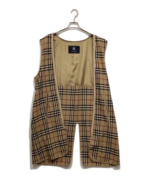 BURBERRY LONDON（バーバリーロンドン）BURBERRY LONDON (バーバリーロンドン) ノヴァチェックライナー付ステンカラーコート ベージュ サイズ:96-180-7の古着・服飾アイテム