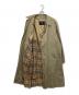 BURBERRY LONDON (バーバリーロンドン) ノヴァチェックライナー付ステンカラーコート ベージュ サイズ:96-180-7：6000円