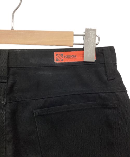 RADIALL（ラディアル）RADIALL (ラディアル) FRISCO-STRAIGHT FIT PANTS ブラック サイズ:Mの古着・服飾アイテム
