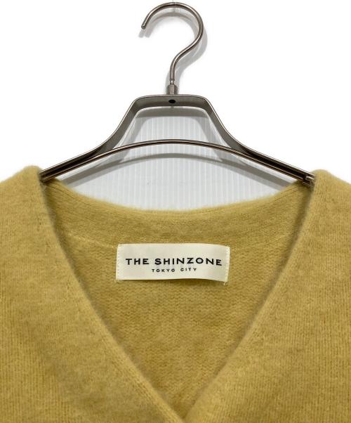Shinzone（シンゾーン）Shinzone (シンゾーン) FLUFFY CARDIGAN イエロー サイズ:F0の古着・服飾アイテム