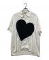 MILK BOY（ミルクボーイ）の古着「シルキーハートシャツ」｜ホワイト