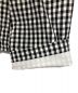 中古・古着 BLACK COMME des GARCONS (ブラック コムデギャルソン) ギンガムチェックサルエルパンツ ブラック×ホワイト サイズ:S：6000円
