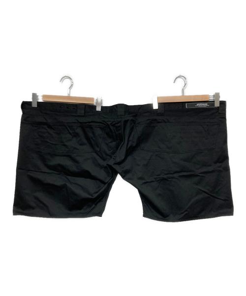 ANREALAGE（アンリアレイジ）ANREALAGE (アンリアレイジ) ワイドショートパンツ ブラック サイズ:46の古着・服飾アイテム