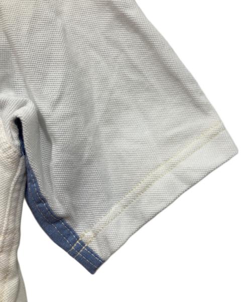 eYe COMME des GARCONS JUNYAWATANABE MAN（アイ コム デ ギャルソン ジュンヤ ワタナベ マン）eYe COMME des GARCONS JUNYAWATANABE MAN (アイ コム デ ギャルソン ジュンヤ ワタナベ マン) CarHartt (カーハート) ポロシャツ ホワイト サイズ:Ｓの古着・服飾アイテム