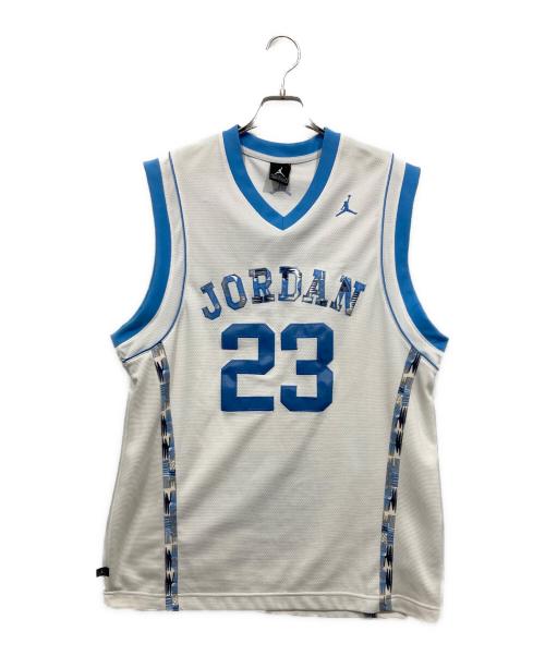 JORDAN（ジョーダン）JORDAN (ジョーダン) Kente Jersey ホワイト サイズ:Mの古着・服飾アイテム