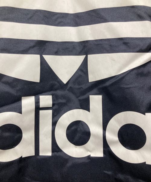 adidas（アディダス）adidas (アディダス) ヴィンテージトレフォイルナイロンボアコート ブラック サイズ:Lの古着・服飾アイテム