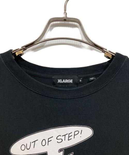 X-LARGE（エクストララージ）X-LARGE (エクストララージ) プリントロングスリーブカットソー ブラック サイズ:Mの古着・服飾アイテム