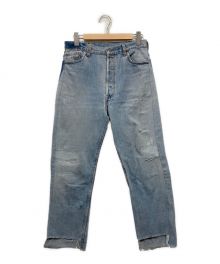 BONUM（ボナム）の古着「スリムシェイプリメイクデニムパンツ」｜ブルー