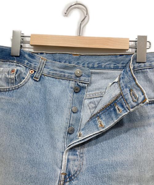 BONUM（ボナム）BONUM (ボナム) スリムシェイプリメイクデニムパンツ ブルー サイズ:30の古着・服飾アイテム