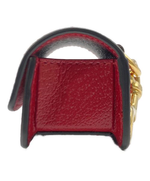 GUCCI（グッチ）GUCCI (グッチ) ダブルＧ エチケットバッグ レッドの古着・服飾アイテム