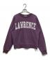 JOURNAL STANDARD（ジャーナルスタンダード）の古着「ロゴプリントスウェットプルオーバー」｜パープル
