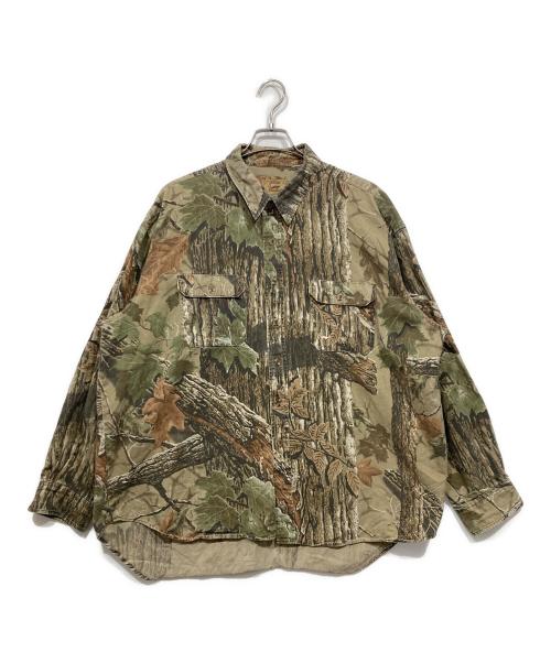 DUXBAK（ダックスバック）DUXBAK (ダックスバック) リアルツリーシャツ ブラウン サイズ:不明の古着・服飾アイテム