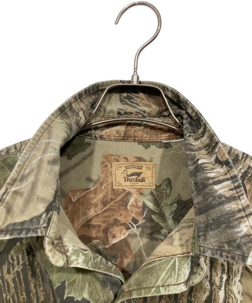 DUXBAK（ダックスバック）DUXBAK (ダックスバック) リアルツリーシャツ ブラウン サイズ:不明の古着・服飾アイテム