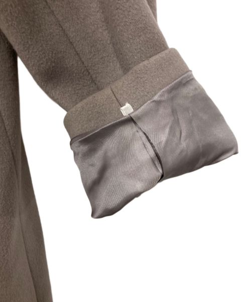 JOURNAL STANDARD（ジャーナルスタンダード）JOURNAL STANDARD (ジャーナル スタンダード) スーパー140ビーバーVネックコート ブラウン サイズ:FREEの古着・服飾アイテム