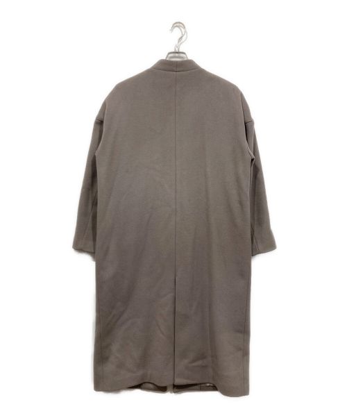 JOURNAL STANDARD（ジャーナルスタンダード）JOURNAL STANDARD (ジャーナル スタンダード) スーパー140ビーバーVネックコート ブラウン サイズ:FREEの古着・服飾アイテム