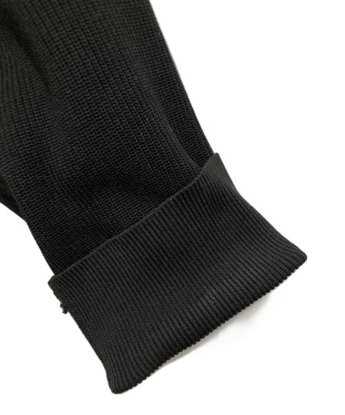 MADISON BLUE（マディソンブルー）MADISON BLUE (マディソンブルー) BIG KNIT Vネックニットカーディガン ブラック サイズ:XSの古着・服飾アイテム