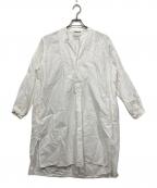 ARGUEアーギュ）の古着「コットンリネンフレンチヴィンテージチュニック」｜ホワイト