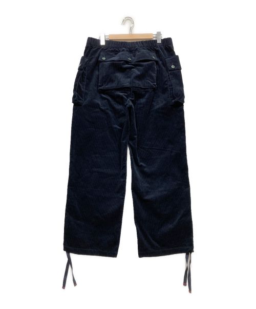 BRAIN DEAD（ブレインデッド）BRAIN DEAD (ブレインデッド) P44タイプ コーデュロイ カーゴパンツ ネイビー サイズ:Lの古着・服飾アイテム