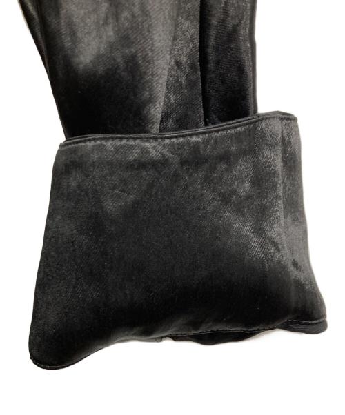 re:edition project 165（リ・エディション・プロジェクト 165）re:edition project 165 (リ・エディション・プロジェクト 165) サテンブラウス ブラック サイズ:38の古着・服飾アイテム