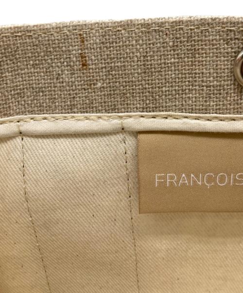 FRANCOIS RENIER（フランソワレニエ）FRANCOIS RENIER (フランソワレニエ) 2WAY マイクロトートバッグ アイボリーの古着・服飾アイテム