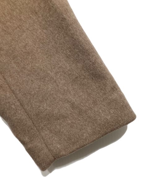 SIMPLICITE（シンプリシテ）SIMPLICITE (シンプリシテ) Wビーバーロングチェスターコート ベージュ サイズ:FREEの古着・服飾アイテム