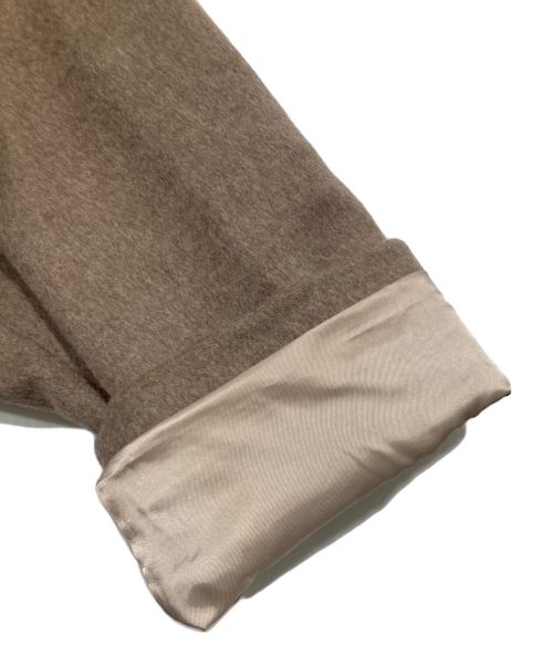 SIMPLICITE（シンプリシテ）SIMPLICITE (シンプリシテ) Wビーバーロングチェスターコート ベージュ サイズ:FREEの古着・服飾アイテム